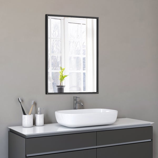 Appollo Hamilton Modern Metal Framed Mirror