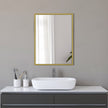 Appollo Hamilton Modern Metal Framed Mirror
