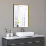 Appollo Hamilton Modern Metal Framed Mirror