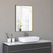 Appollo Hamilton Modern Metal Framed Mirror
