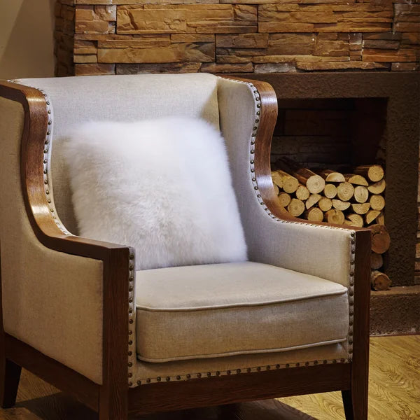 Windward Sheepskin Cushion