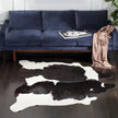 Safavieh Black and White Cowhide Indoor Rug