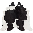 Safavieh Black and White Cowhide Indoor Rug