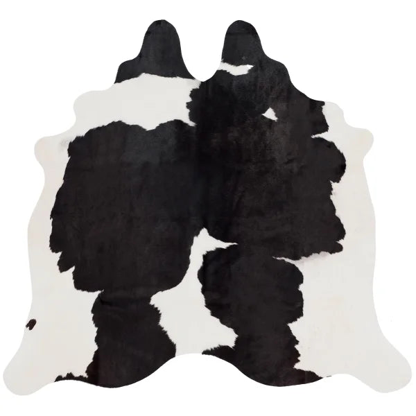 Safavieh Black and White Cowhide Indoor Rug