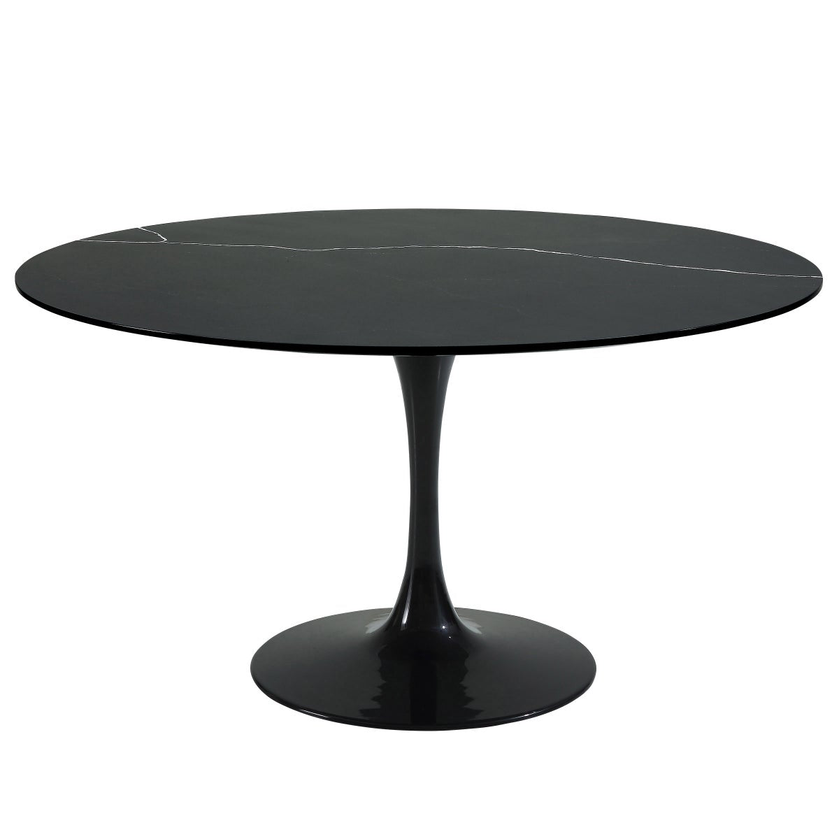 Orchid Round Solid Quartz Dining Table, 132 cm (52 in.) diameter