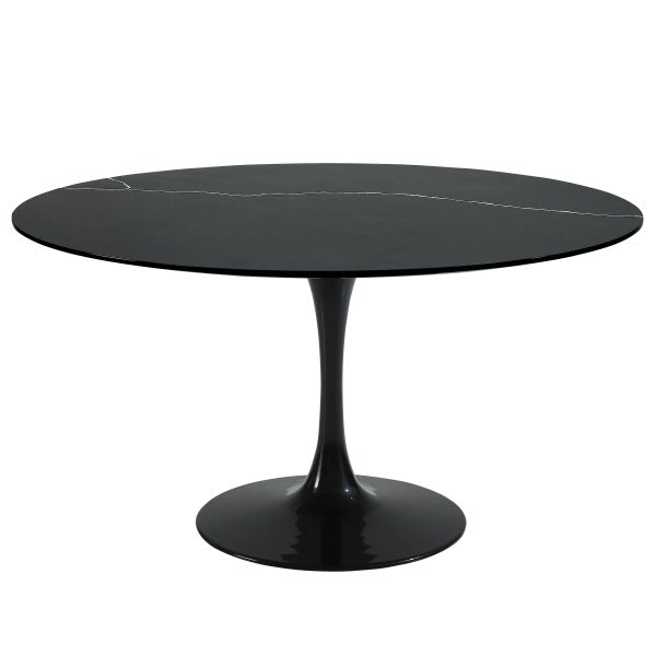 Orchid Round Solid Quartz Dining Table, 132 cm (52 in.) diameter