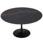 Orchid Round Solid Quartz Dining Table, 132 cm (52 in.) diameter