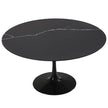 Orchid Round Solid Quartz Dining Table, 132 cm (52 in.) diameter