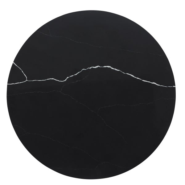 Orchid Round Solid Quartz Dining Table, 132 cm (52 in.) diameter