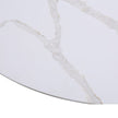 Orchid Round Solid Quartz Dining Table, 132 cm (52 in.) diameter