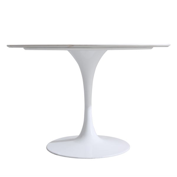 Orchid Round Solid Quartz Dining Table, 132 cm (52 in.) diameter