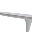 Orchid Round Solid Quartz Dining Table, 132 cm (52 in.) diameter