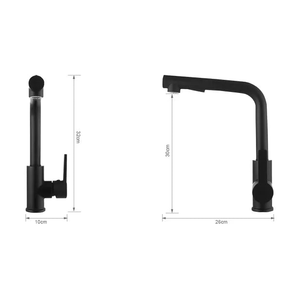 Akuaplus Anna Pull-down Kitchen Faucet