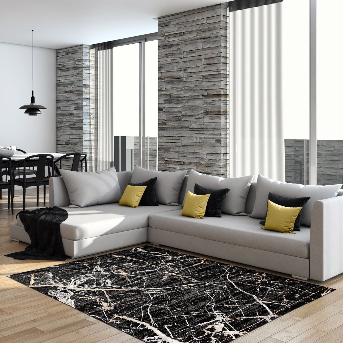 ECARPETGALLERY Artline Collection Florence Indoor Area Rug