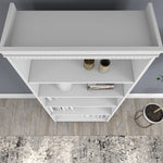 Bush Furniture Fairview Tall 5-Shelf Bookcase