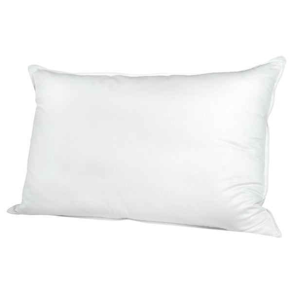 Welcome Home Hutterite White Goose Down Around Pillow