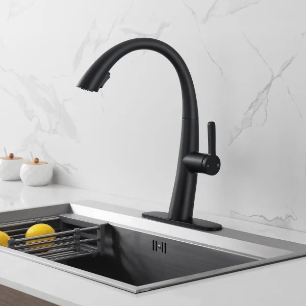 Westmount Waterworks Daulfyn Pull-down Kitchen Faucet