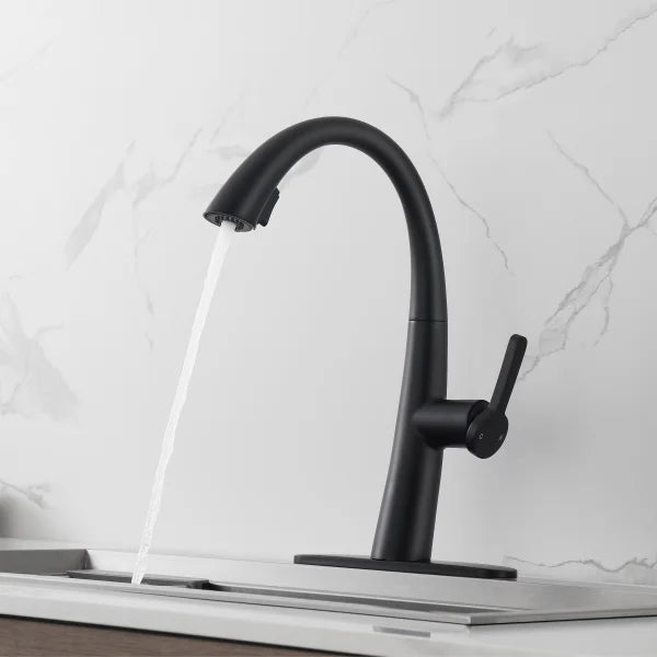 Westmount Waterworks Daulfyn Pull-down Kitchen Faucet