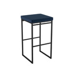Amisco Easy Modern Counter Stool Blue Seat