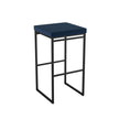 Amisco Easy Modern Counter Stool Blue Seat