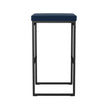 Amisco Easy Modern Counter Stool Blue Seat