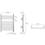 WarmlyYours Infinity Towel Warmer