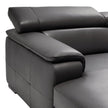 Magnum 2-piece Top Grain Leather sectional with Left Hand Facing Chaise