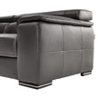 Magnum 2-piece Top Grain Leather sectional with Left Hand Facing Chaise