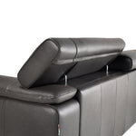 Magnum 2-piece Top Grain Leather sectional with Left Hand Facing Chaise