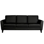Riviera Contemporary Top Grain Leather Sofa