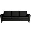 Riviera Contemporary Top Grain Leather Sofa