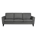 Riviera Contemporary Top Grain Leather Sofa