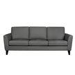 Riviera Contemporary Top Grain Leather Sofa