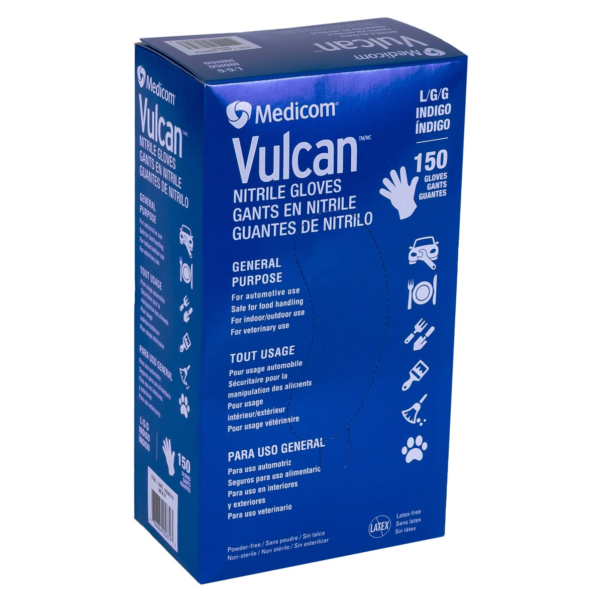 Medicom Vulcan General-Purpose Nitrile Gloves
