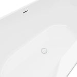 Appollo Amber 62 in. Freestanding Bathtub