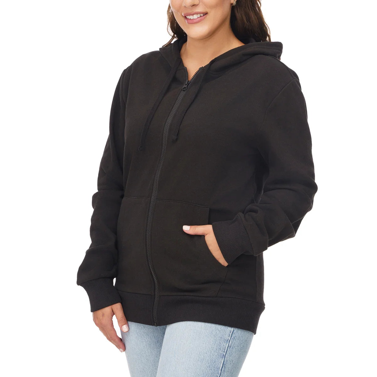 Custom Logo Unisex Full Zip Hoodie