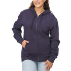 Custom Logo Unisex Full Zip Hoodie