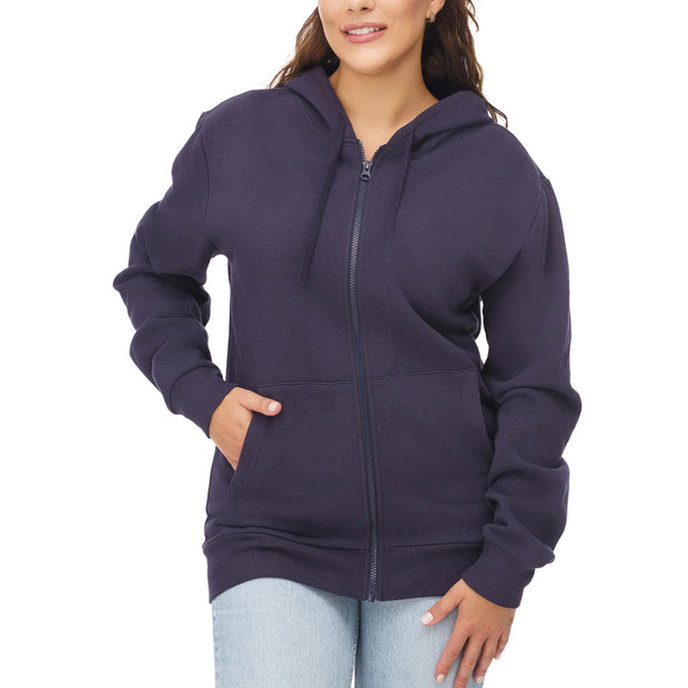 Custom Logo Unisex Full Zip Hoodie