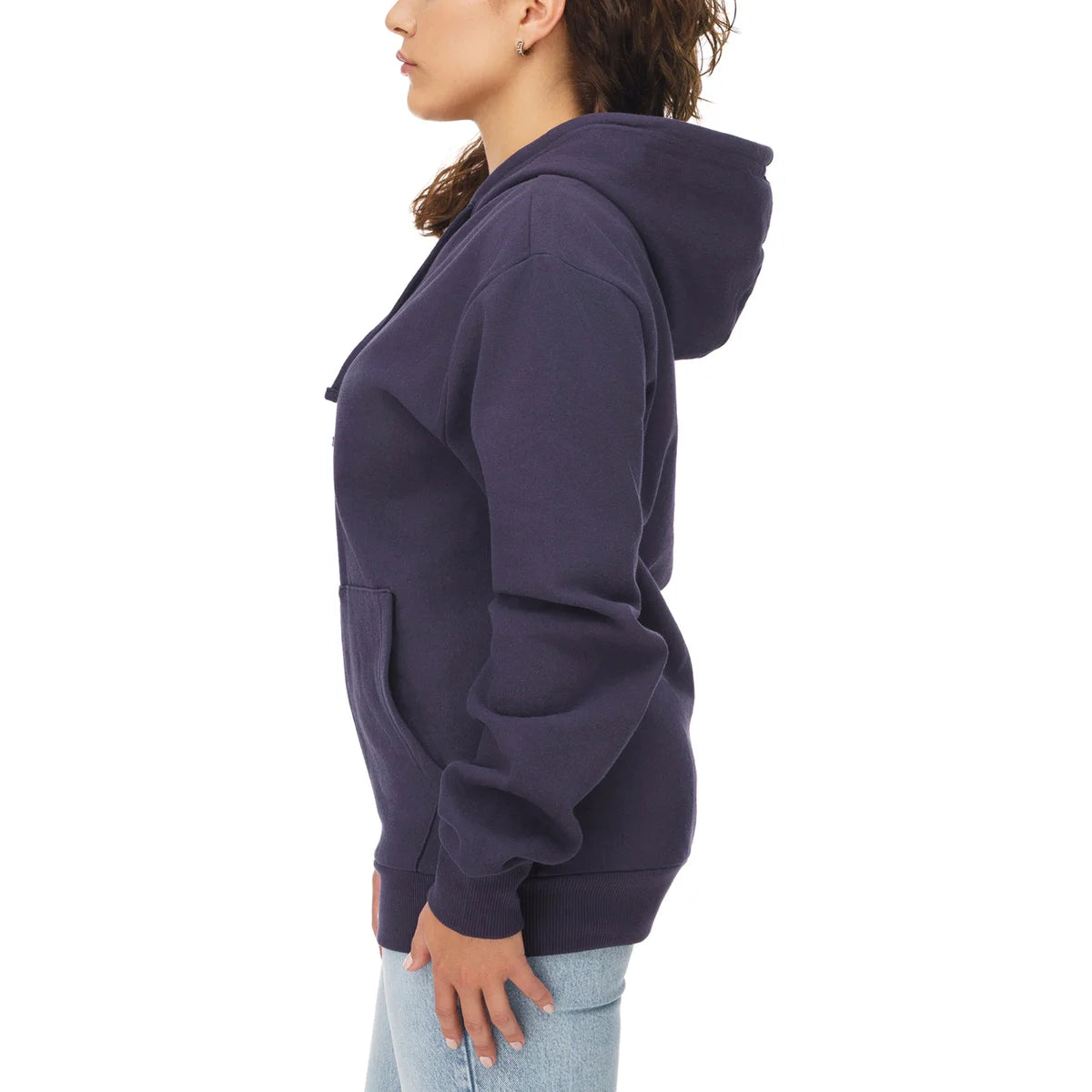 Custom Logo Unisex Full Zip Hoodie