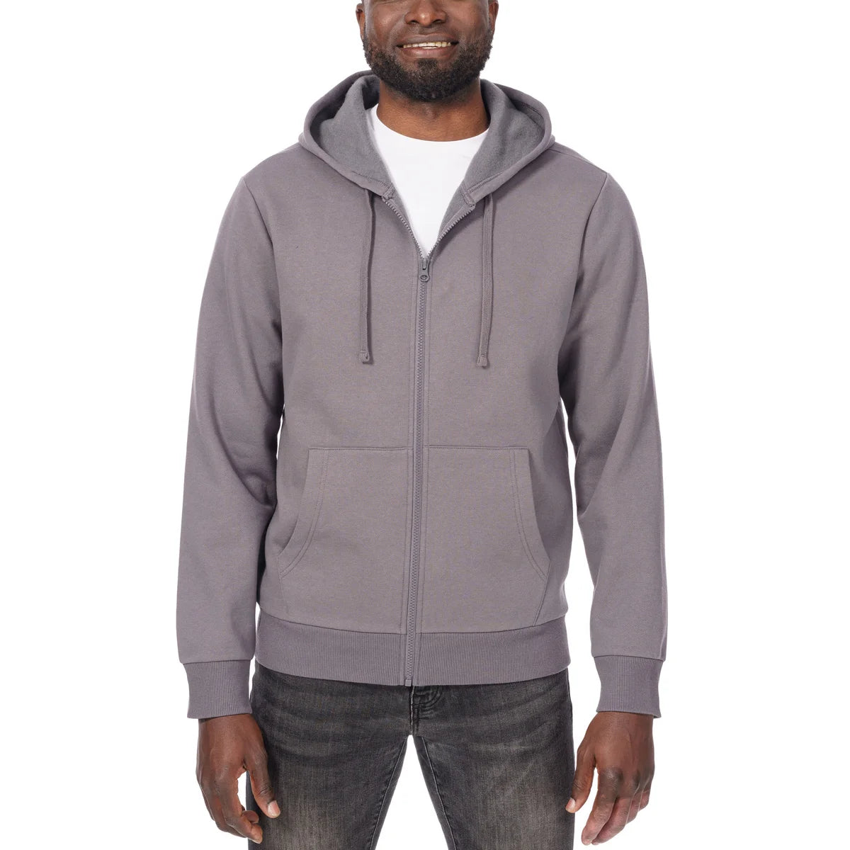 Custom Logo Unisex Full Zip Hoodie