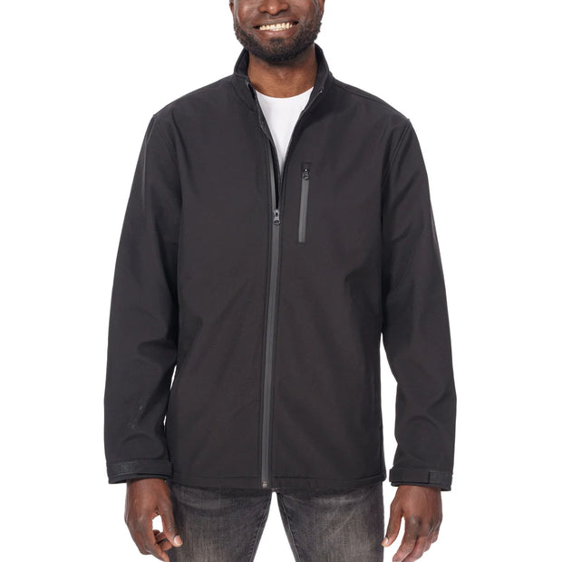 Custom Logo Unisex Full Zip Softshell Jacket