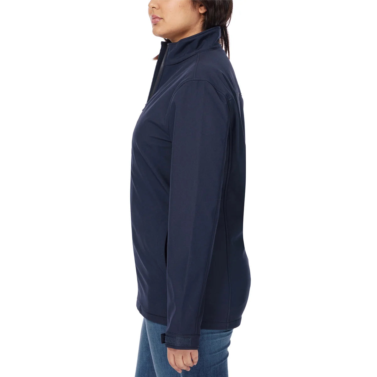 Custom Logo Unisex Full Zip Softshell Jacket