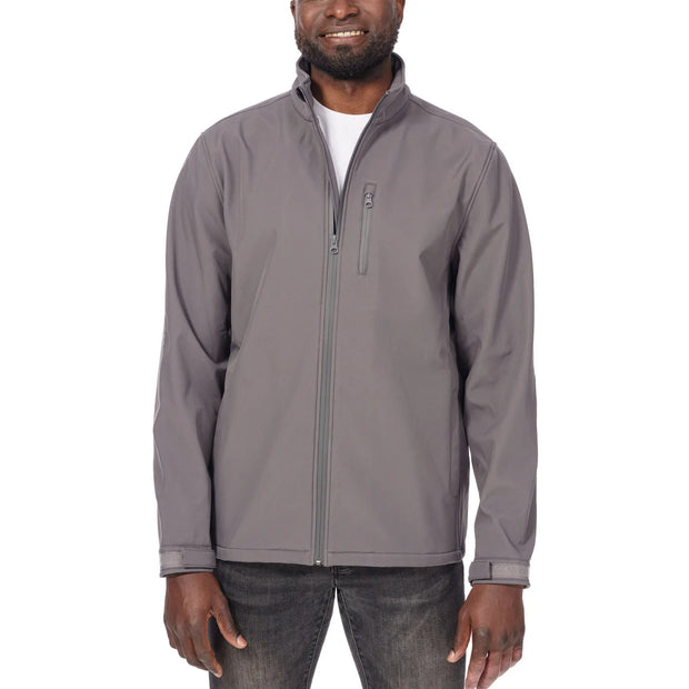 Custom Logo Unisex Full Zip Softshell Jacket