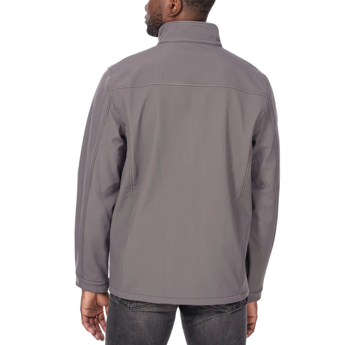 Custom Logo Unisex Full Zip Softshell Jacket