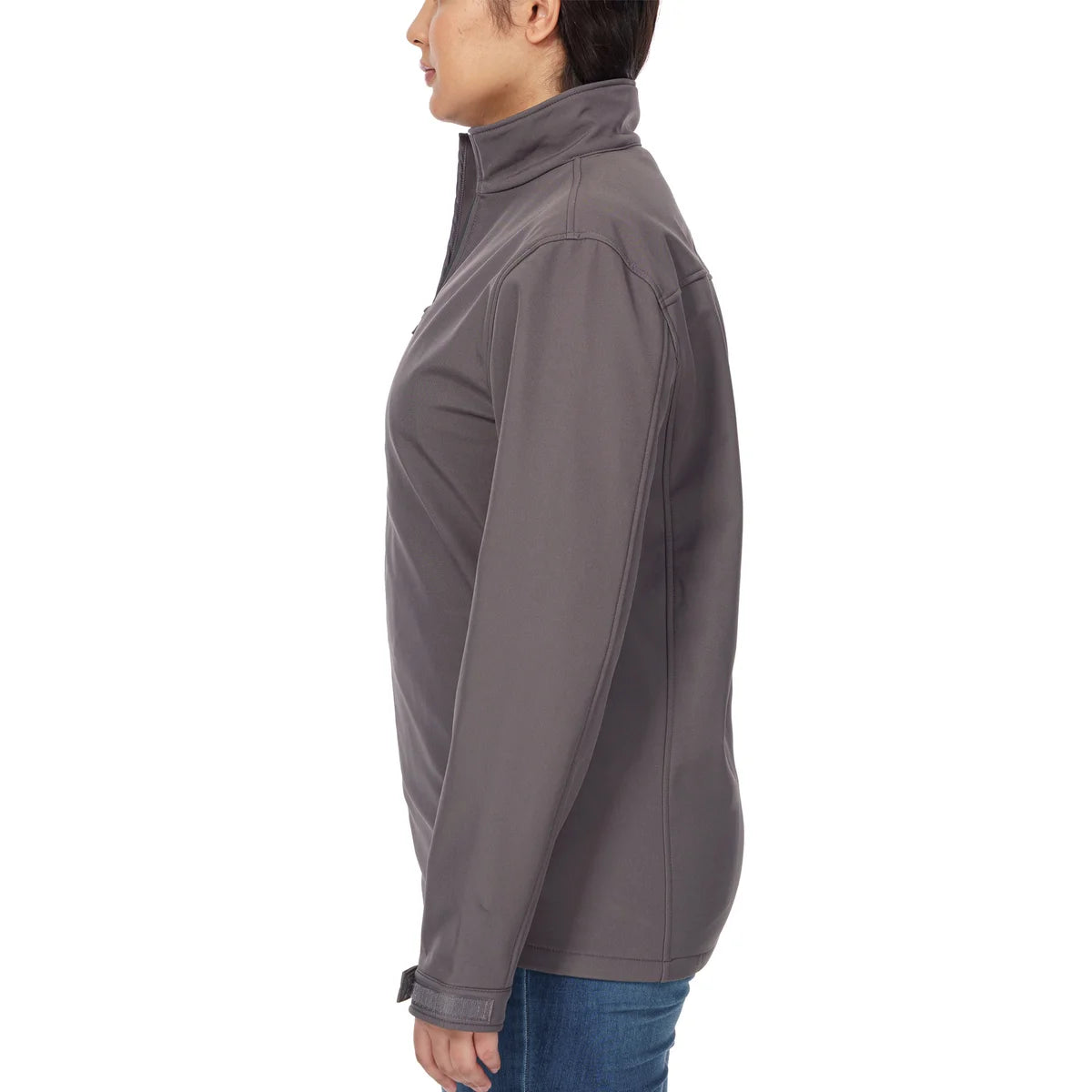 Custom Logo Unisex Full Zip Softshell Jacket