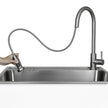 Transform 28 in. All in One Utility Sink with Cabinet and Stainless Steel Faucet