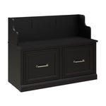 Bush Woodland Entryway Bench with Doors