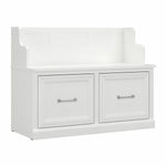 Bush Woodland Entryway Bench with Doors