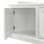 Bush Woodland Entryway Bench with Doors