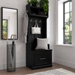 Bush Woodland Hall Tree and Shoe Bench with Drawer